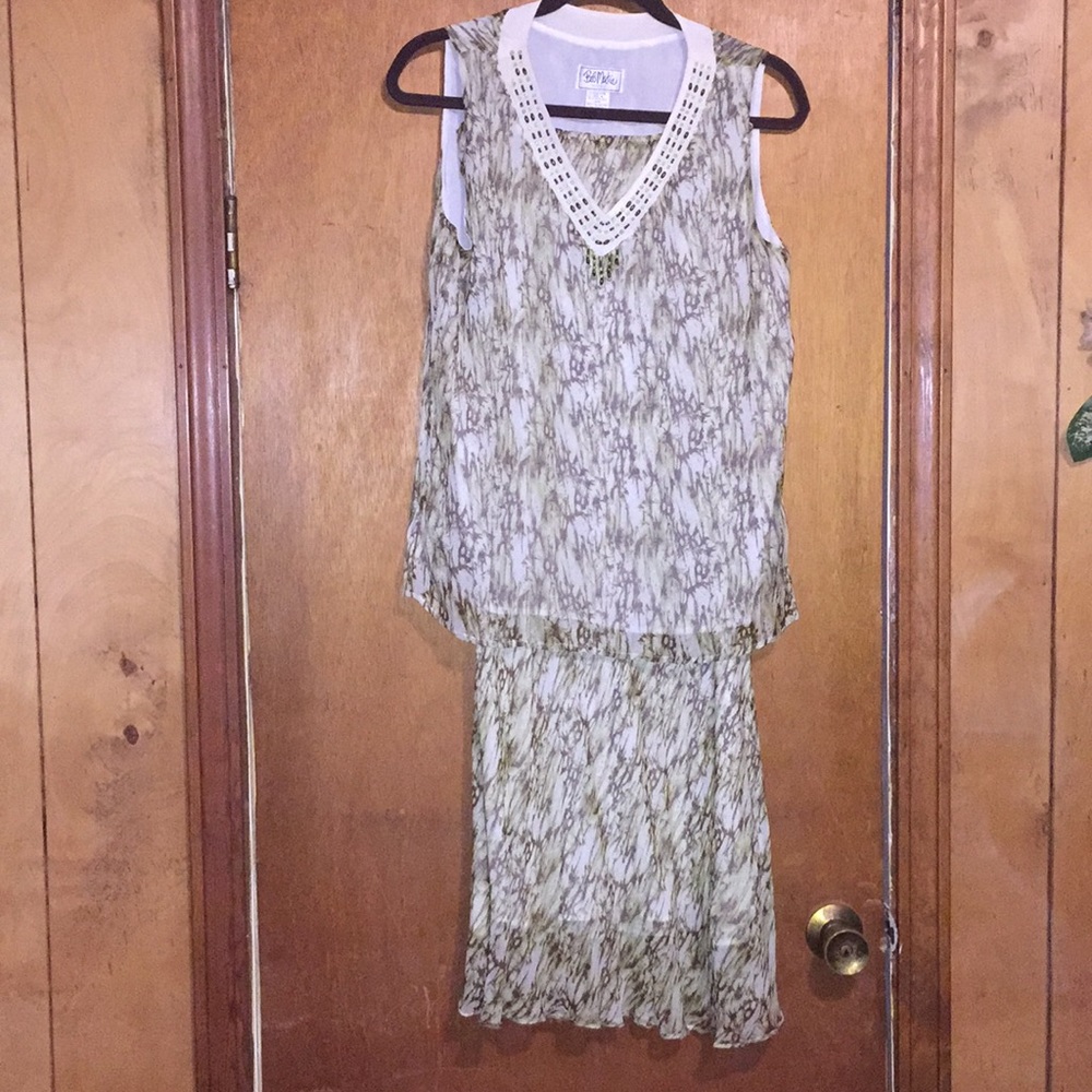 Bob Mackie Skirt Set